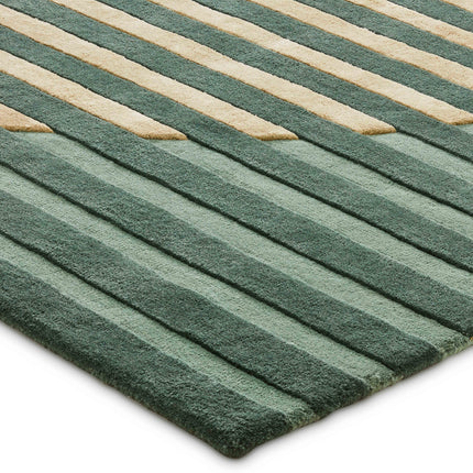 Brinker Fano Green Vloerkleed